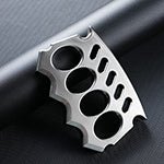 Non-Metal 4-Finger Brass Knuckles Duster Paperweight Self Defense