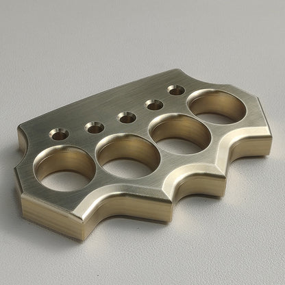 2023 New Brass Self Defense Knuckles Four Finger