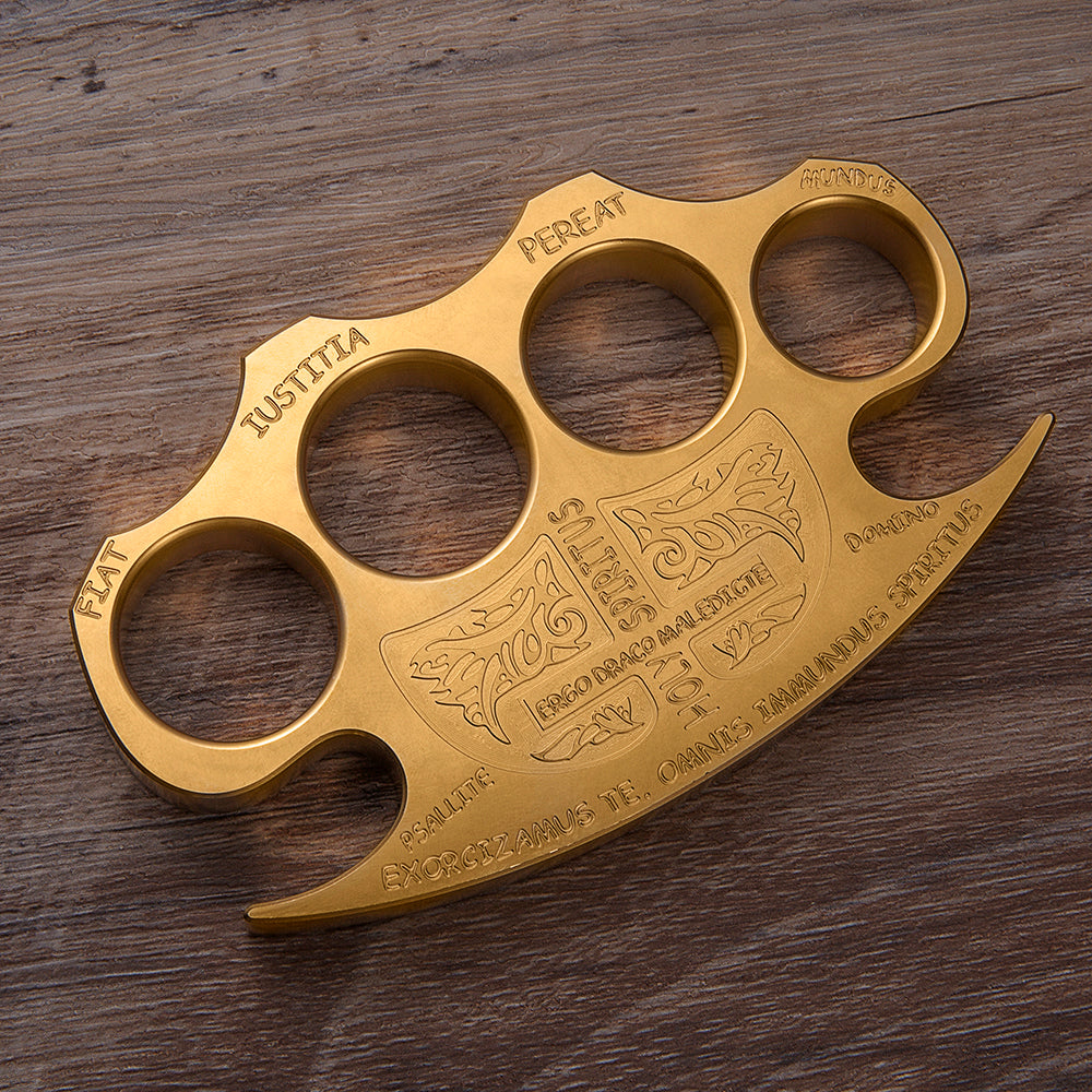 Constantine Holy Spiritus EDC Brass Knuckles Weapon