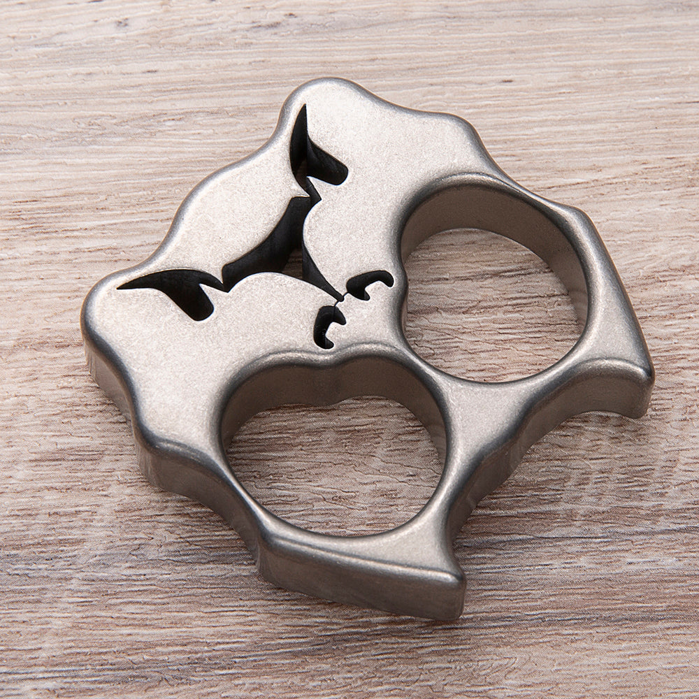 15mm Ultra-Épais Bulldog Véritable Brass Knuckles Autodéfense