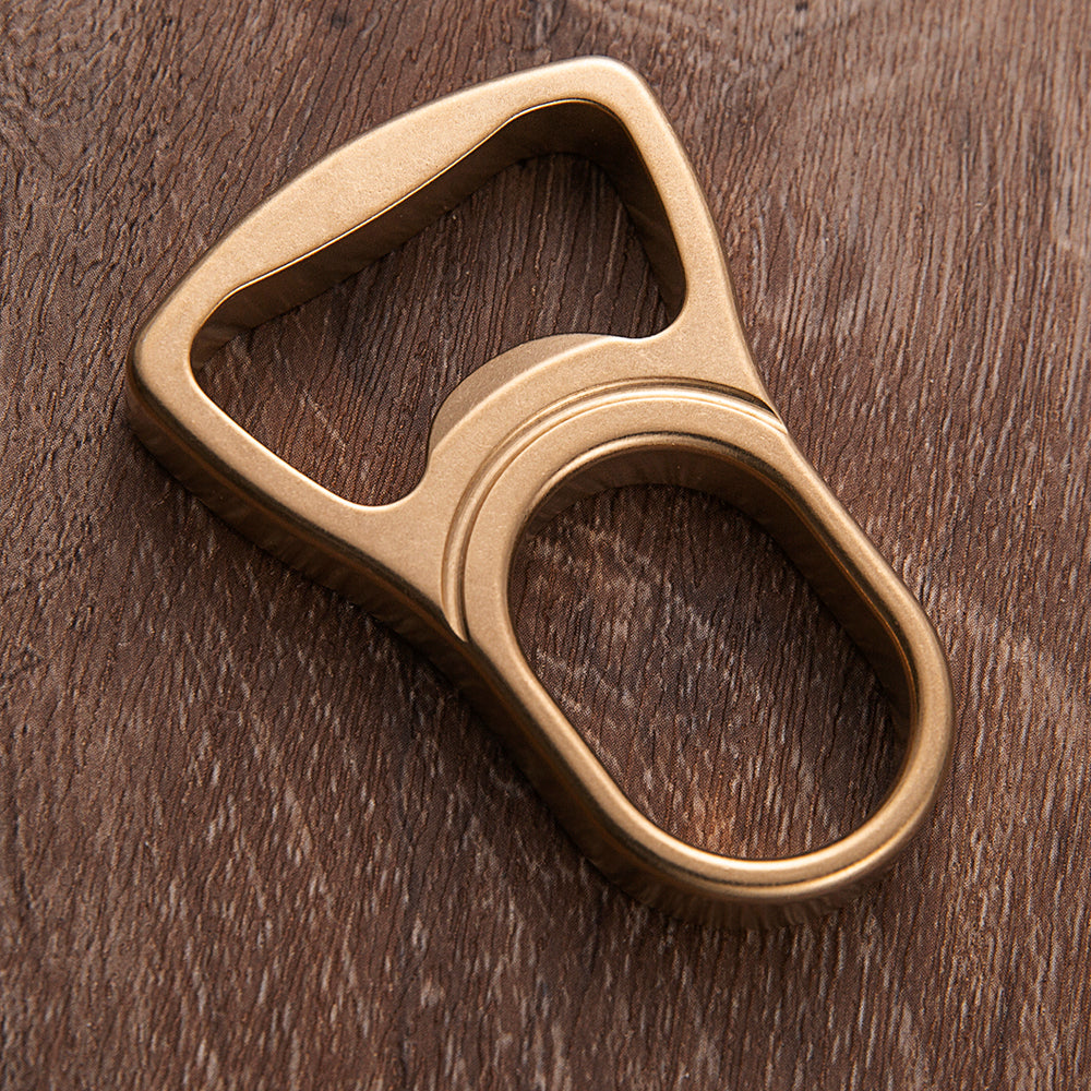 2025 New Thor Full Brass Real Single Ring Brass Knuckles Bottle Opener