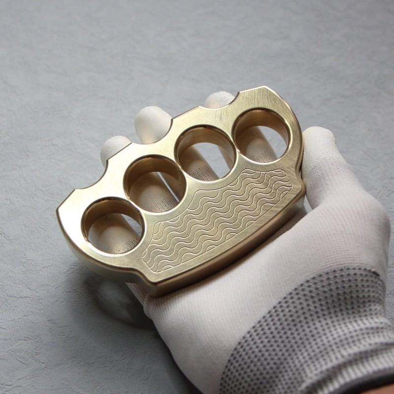 Thickened And Widened Metal Brass Knuckle Duster Finger Tiger Safety Self  Defense Outdoor Camping Security Pocket Backpack EDC Tool From 6,44 €