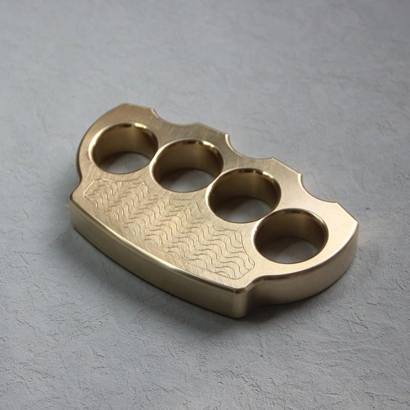 Brass EDC Self Defense Knuckles – Cakra EDC Gadgets