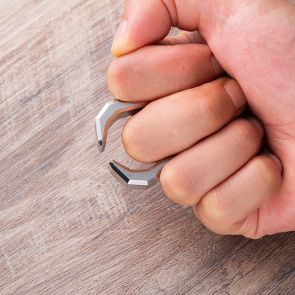 Tuning Fork Single EDC Brass Knuckle