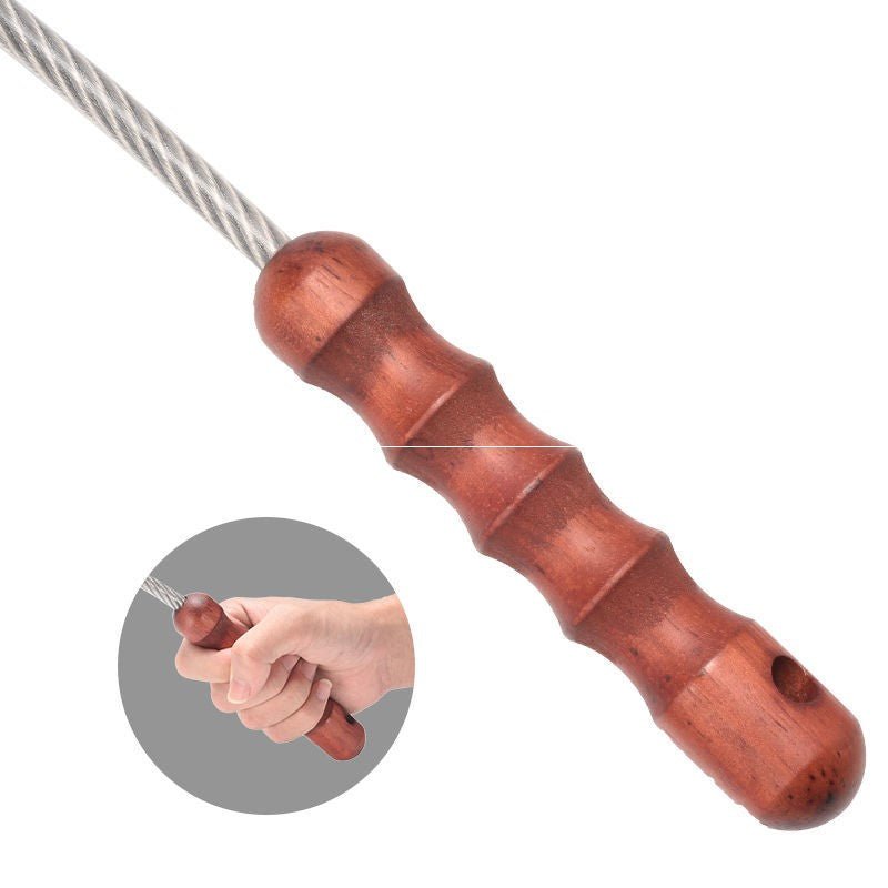 Wooden Handle Stinger Self Defense Whip Car Emergency Tool For Women –  Cakra EDC Gadgets