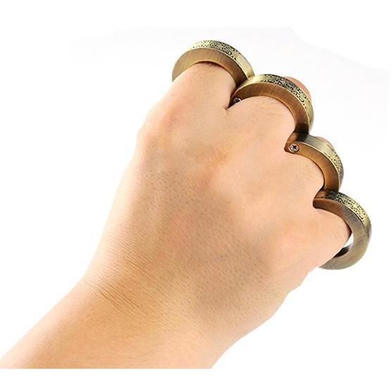 Zinc Alloy Folding Brass Knuckles Self Defense Tools For Women – Cakra EDC  Gadgets